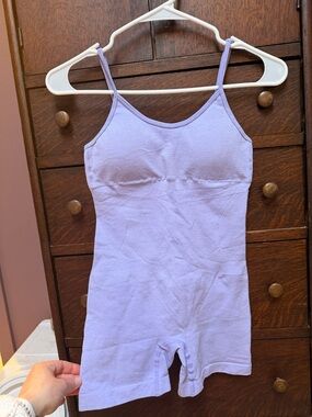Women’s Lavender Seamless Shaping Romper - Brand Not Visible
